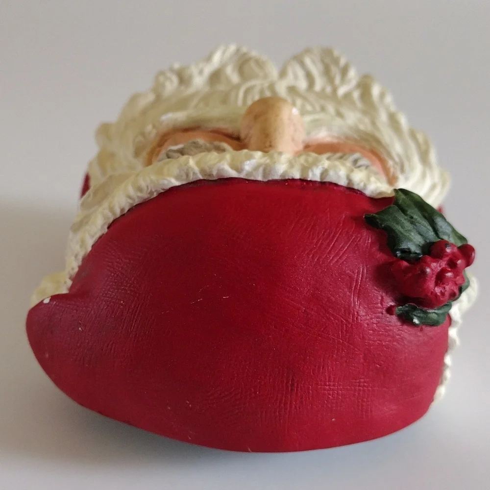 Bossons England Santa Claus Chalkware Wall Hanging Collectible 1995